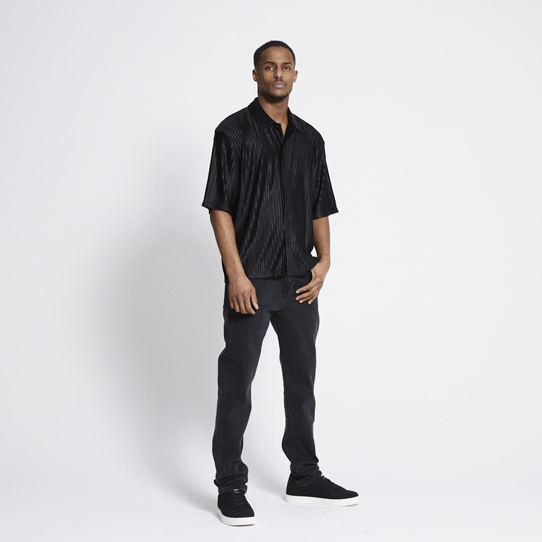 Short sleeve shirt "Smith pleated"